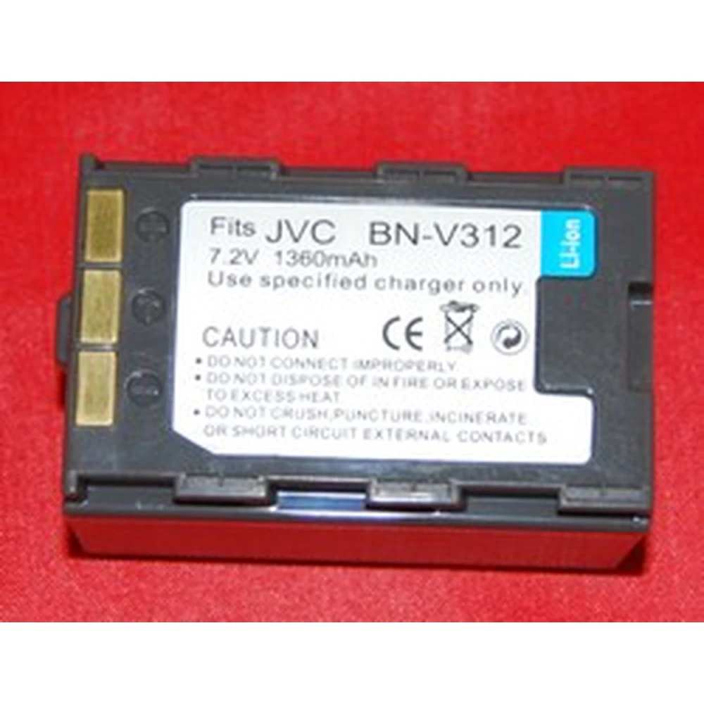 Compatible JVC BN-V312 battery for digital cameras and camcorders