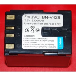 Compatible JVC BN-V428 Battery 7.2V 3300mAh for JVC camcorders