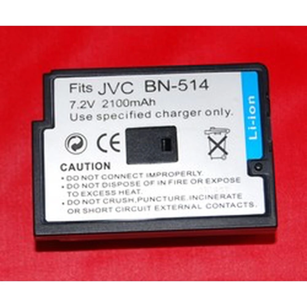 Compatible JVC BN-V514 Battery 7.2V 2100mAh for JVC camcorders