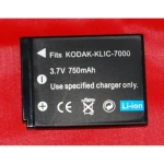 Compatible Kodak KLIC-7000 Battery for Digital Cameras and Camcorders