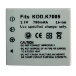 Compatible Kodak KLIC-7005/NP40FU battery for digital cameras