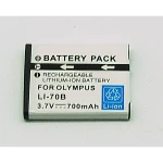 Compatible Olympus LI-70B battery for Olympus digital cameras