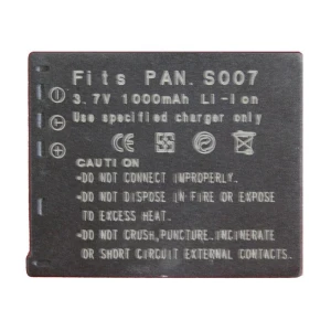 Compatible Panasonic CGA-007E/BCD10 Battery for Lumix Cameras