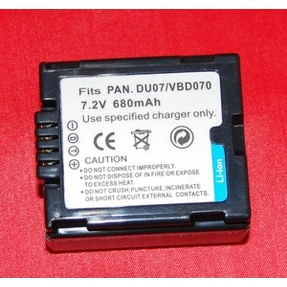 Panasonic DU07 Compatible Battery for Digital Cameras and Camcorders