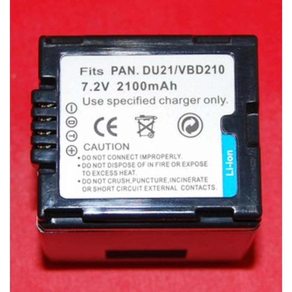 Compatible Panasonic DU21 VBD210 Battery for Digital Cameras