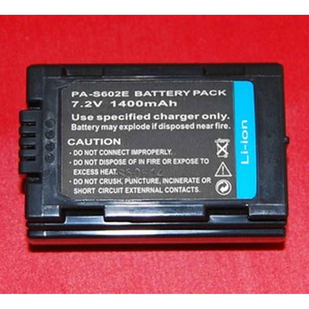 Compatible Panasonic S602E battery for digital cameras and camcorders
