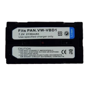 Compatible Panasonic VBD1 VBD2E Battery for Digital Cameras and Camcorders