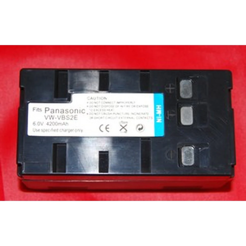 Compatible Panasonic VBS-2E 6V 4000mAh battery for digital cameras