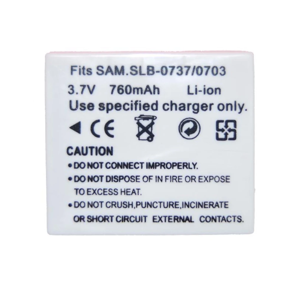 Samsung SB-L0737 Compatible Battery for Samsung Digital Cameras