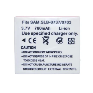 satkit Samsung SB-L0737 Compatible Battery for Samsung Digital Cameras