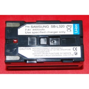 Samsung SB-L320 compatible Li-Ion 7.4V 4400mAh battery for cameras