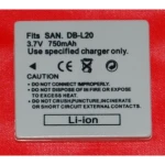 Compatible Sanyo DB-L20 Battery for Sanyo Xacti Digital Cameras