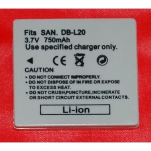 Compatible Sanyo DB-L20 Battery for Sanyo Xacti Digital Cameras