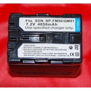 Compatible Sony NP-FM90 QM91 battery for camcorders and digital cameras