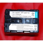 Sony NP-QM71D compatible battery for digital cameras and camcorders