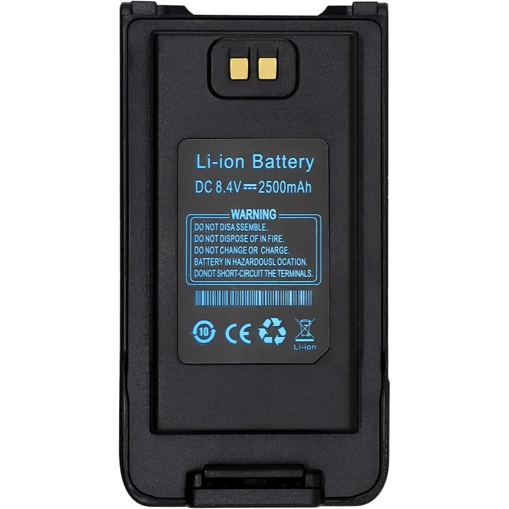 Baofeng UV-9R Replacement Battery 2023 Upgrade - 2500mAh