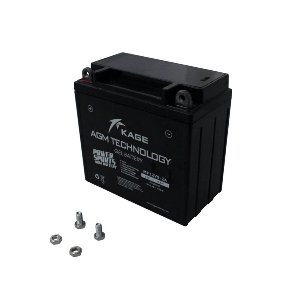 YB9-B Motorcycle Gel Battery KAGE AGM 12V 9Ah