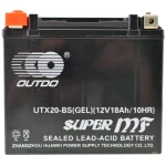 High-performance, long-life YTX20-BS gel battery for Harley Davidson 12V 20Ah