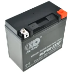 High-performance, long-life YTX20L-BS gel motorcycle battery 12V 20Ah
