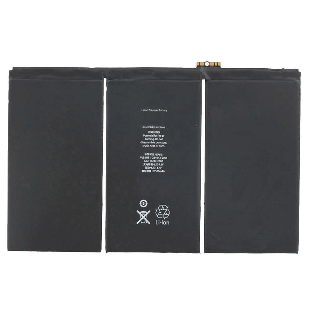iPad 3 4 replacement battery 3.7V 43Whr 2750mAh compatible and new