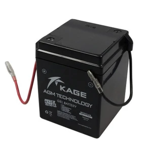 6N4-2A-4 GEL Motorcycle Battery - 6V 4Ah for compatible bikes