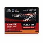 Motorcycle Battery AGM 12V 11.2Ah OUTDO HCZ12S-MF - Compatible Yuasa YTZ12S(-BS) / GTZ12S / ETZ12S
