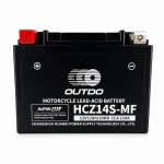 Motorcycle Battery AGM 12V 12Ah OUTDO HCZ14S-MF - Compatible Yuasa YTZ14S(-BS) / GTZ14S / ETZ14S