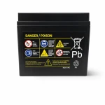 Motorcycle Battery AGM 12V 10Ah OUTDO UTX12-BS(MF) - Compatible Yuasa YTX12-BS / GTX12-BS / ETX12-BS