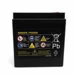 Motorcycle Battery AGM 12V 14Ah OUTDO UTX16-BS(MF) - Compatible Yuasa YTX16-BS / GTX16-BS / ETX16-BS / 16-B