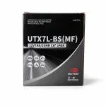 Motorcycle Battery AGM 12V 7Ah OUTDO UTX7L-BS(MF) - Compatible Yuasa YTX7L-BS / GTX7L-BS / ETX7L-BS