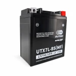 Motorcycle Battery AGM 12V 7Ah OUTDO UTX7L-BS(MF) - Compatible Yuasa YTX7L-BS / GTX7L-BS / ETX7L-BS