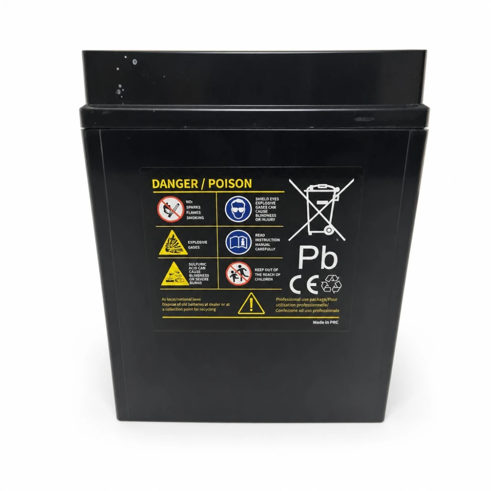 Motorcycle Battery AGM 12V 9Ah OUTDO YB9-BS(MF) - Compatible Yuasa YB9-B / GS GM9Z-3B-1 / GS YB9-B / 12N9-4B-1 (flooded)