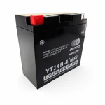 Motorcycle Battery AGM 12V 12Ah OUTDO YT14B-4(MF) - Compatible Yuasa YT14B-BS / GT14B-BS / GT14B-4 / ETZ14B-BS / ET14B-4