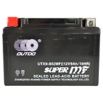 High-Performance, Long-Lasting UTX9A YTX9-BS Gel Motorcycle Battery