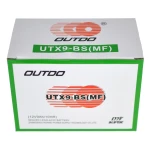 High-Performance, Long-Lasting UTX9A YTX9-BS Gel Motorcycle Battery