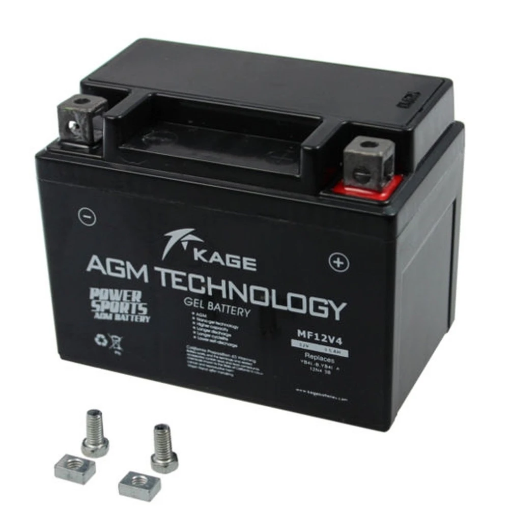 High-Performance YB4L-B Gel Motorcycle Battery 12V 3.5Ah