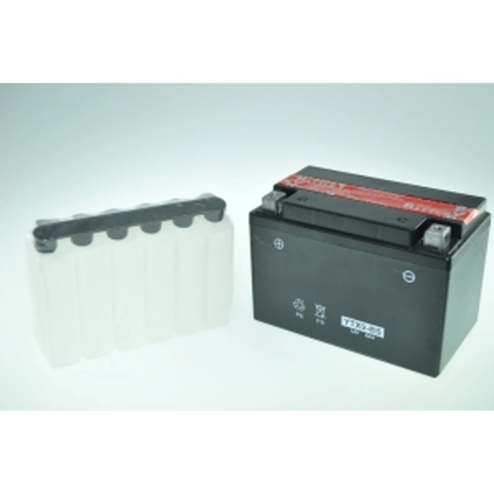 High-performance YTX9-BS motorcycle battery for compatible bikes