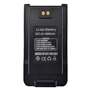 Original high-capacity Baofeng UV-9R Plus 8000mAh battery for handheld radios