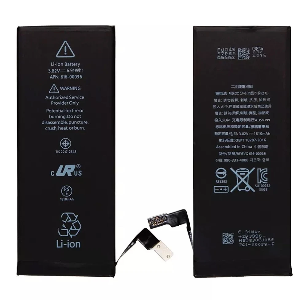 Original iPhone 6s 4.7-inch Battery APN 616-00033 1715mAh