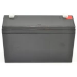 Bateria plomo sellada recargable 6V 12Ah SY12-6 detalle de conectores Faston