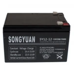 Rechargeable 12V 12Ah Sealed Lead Acid Battery SY12-12 Songyuan