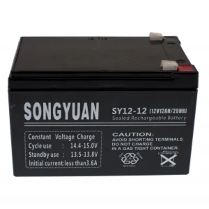 Rechargeable 12V 12Ah Sealed Lead Acid Battery SY12-12 Songyuan