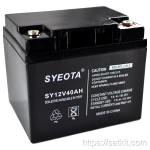 High-Performance Rechargeable 12V 40Ah Sealed Lead Acid Battery Sy40-12