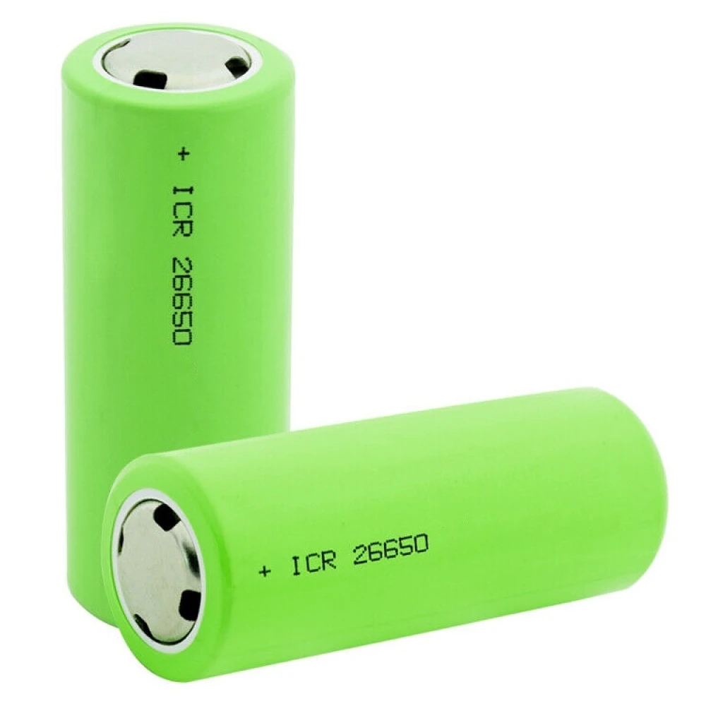 26650 Rechargeable Battery 5000mAh 3.6V Li-ion for Electronic Devices