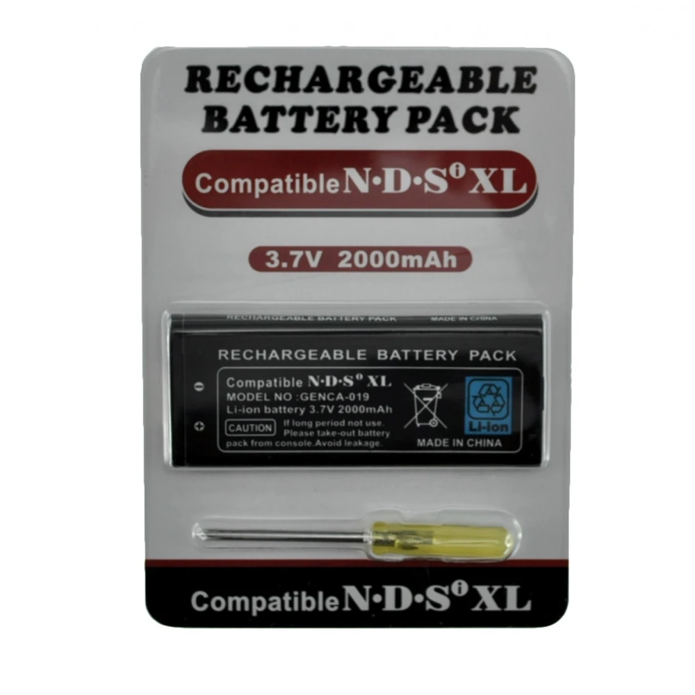 NDSI XL Rechargeable Lithium-Ion Battery 3.7V 2000mAh for Nintendo DSi XL