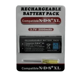 NDSI XL Rechargeable Lithium-Ion Battery 3.7V 2000mAh for Nintendo DSi XL