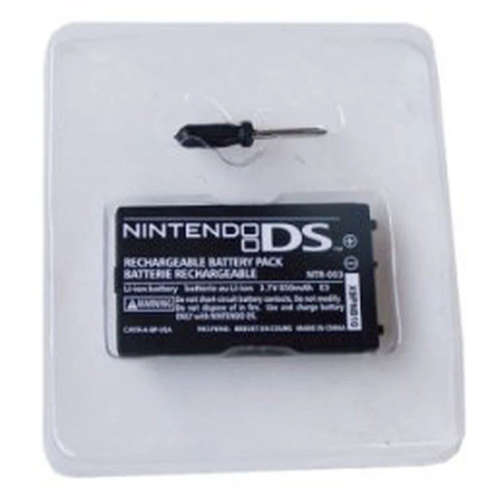 NDS Rechargeable Lithium-Ion Battery 3.7V 850mah for Nintendo DS
