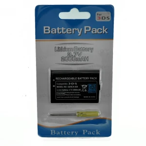 Compatible and durable rechargeable battery for Nintendo 3DS 3.7V 2000mAh