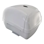 Universal 28L Motorcycle Top Box White - Helmet Case for 1 Helmet