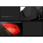 Maleta para bicicleta negra con cerradura JZH-818 vista lateral